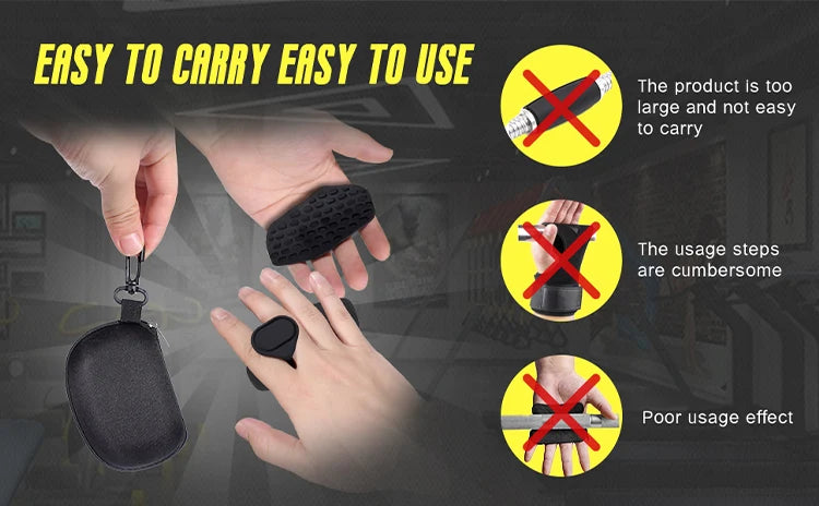 Anti-Slip Workout Grips