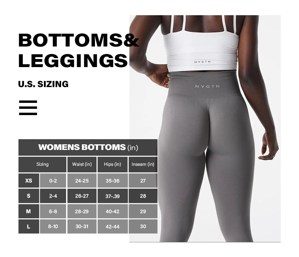 Solid Seamless Fitness Leggings