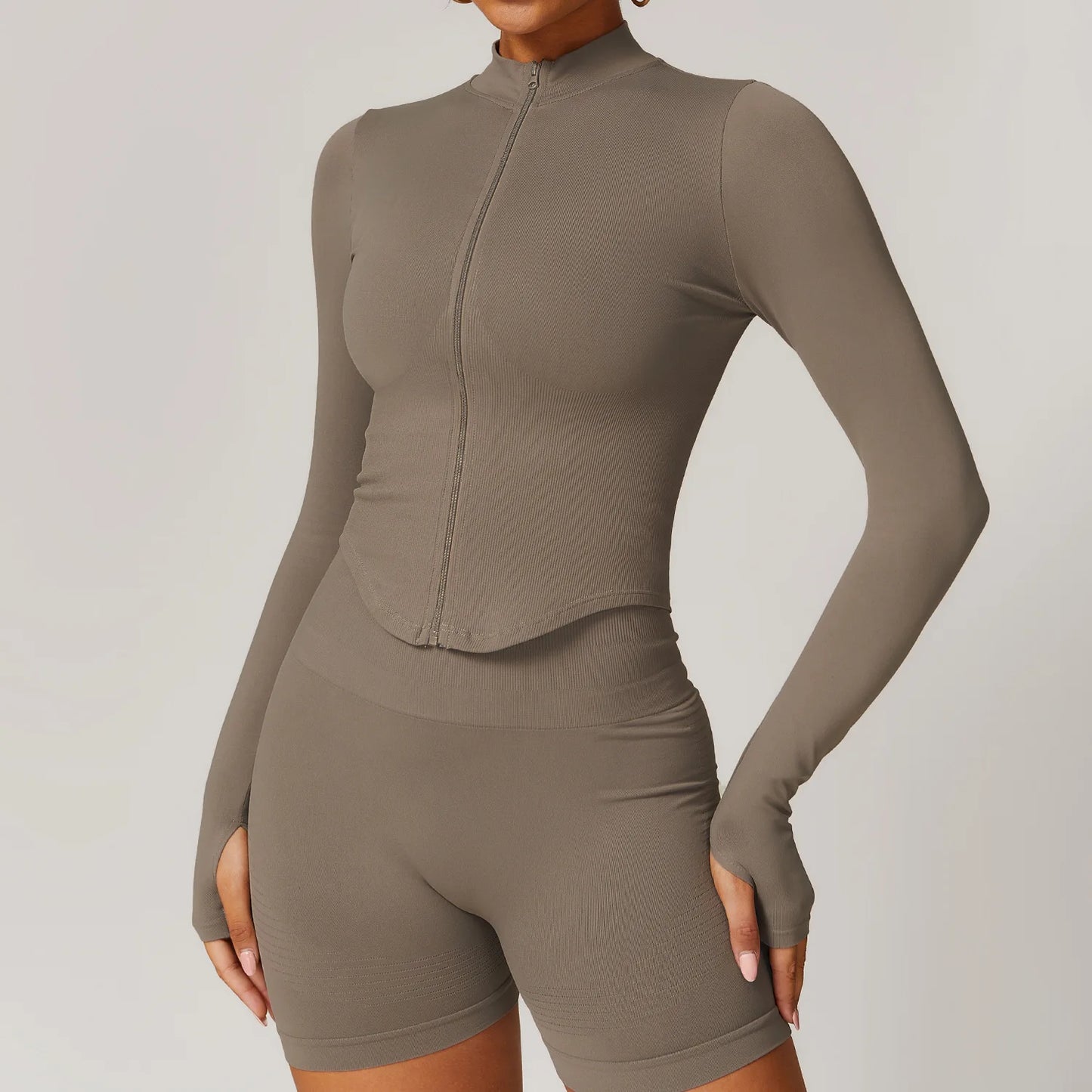 Long Sleeved Seamless Jacket